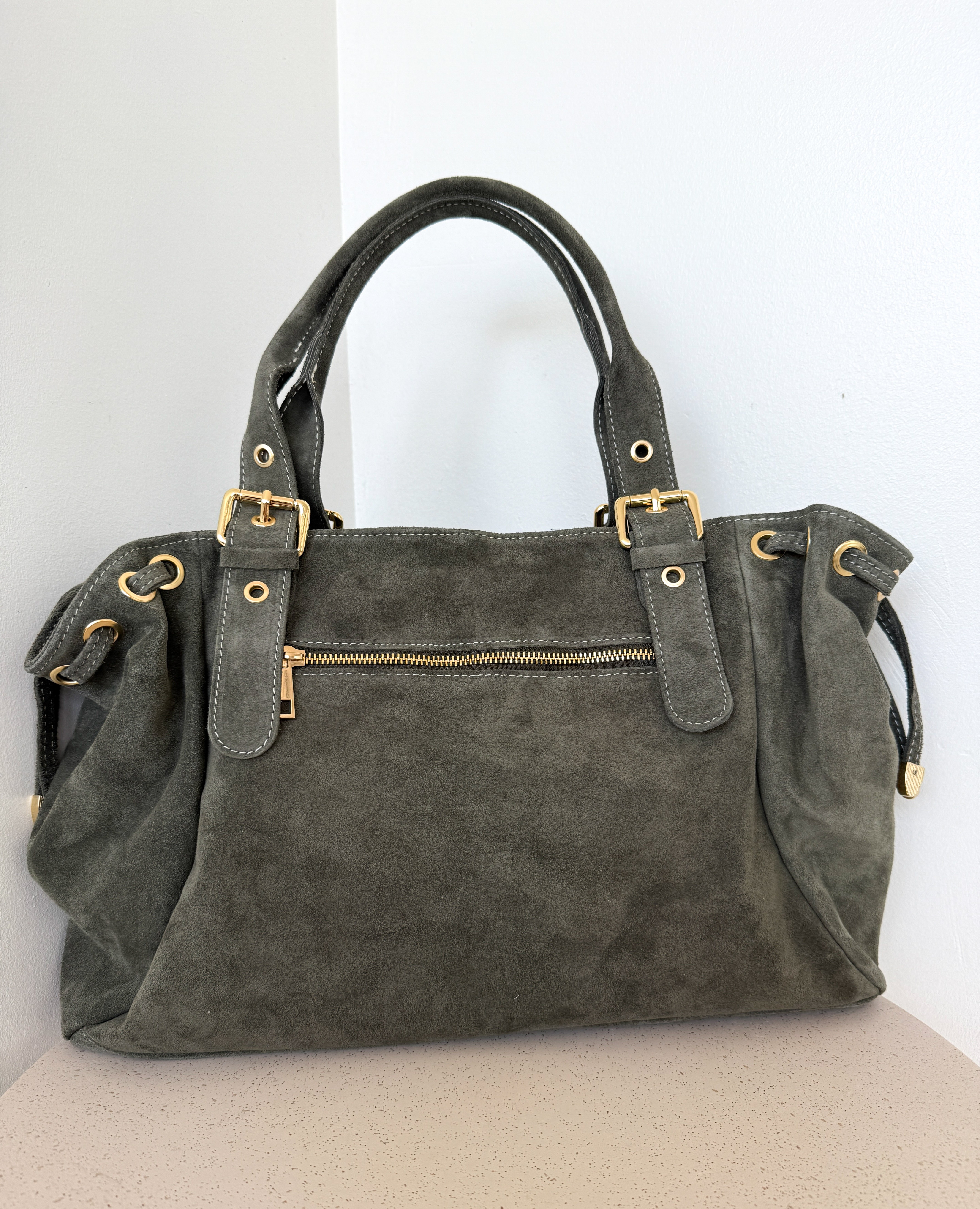 Sac Grand Lulu en daim