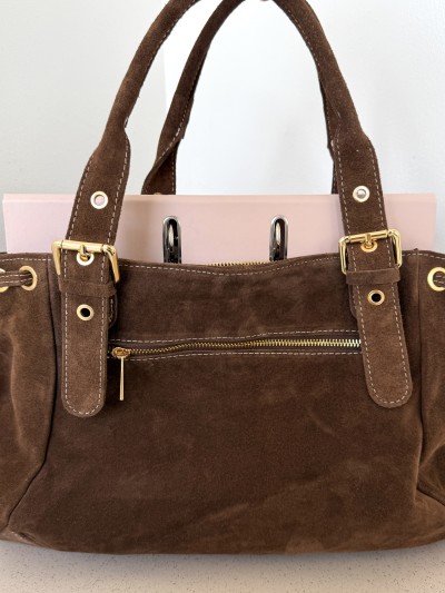Tasche Grand Lulu aus Wildleder