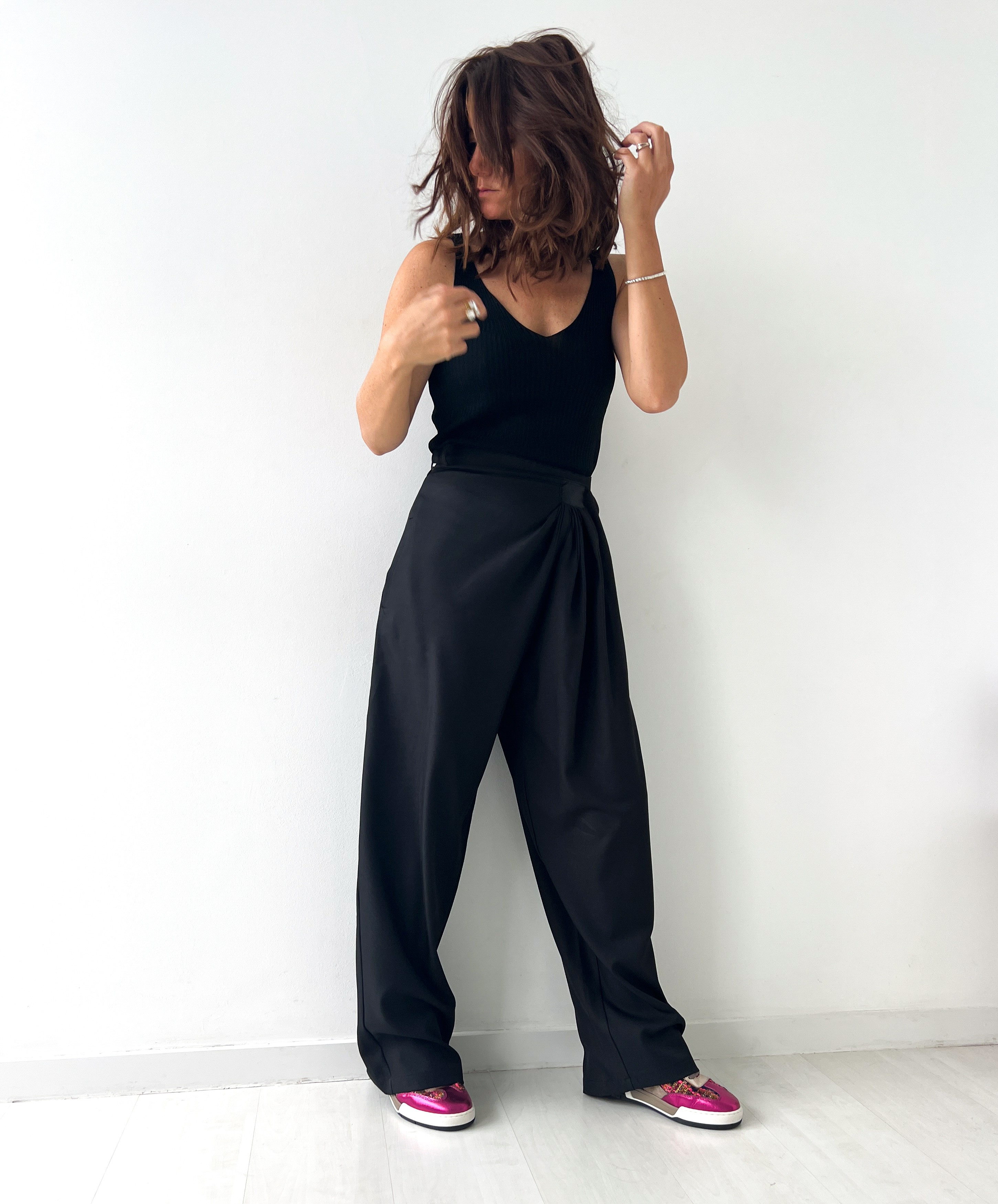 Pauline Plissee-Hose