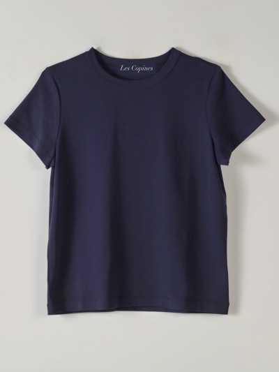 T-shirt Uni Oni - Marineblauw
