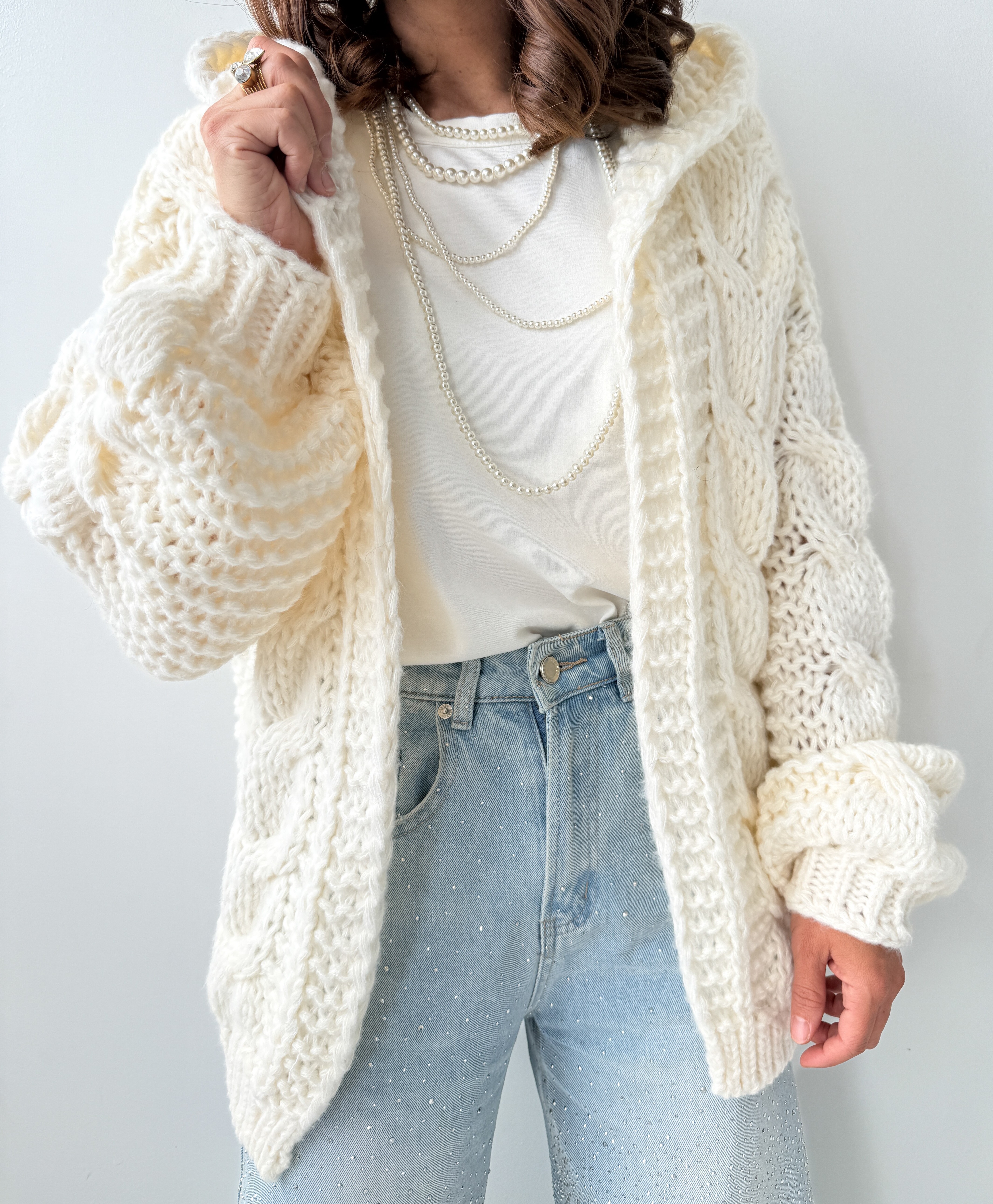 Gilet Elo à capuche