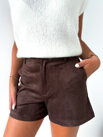 Short Dune en daim