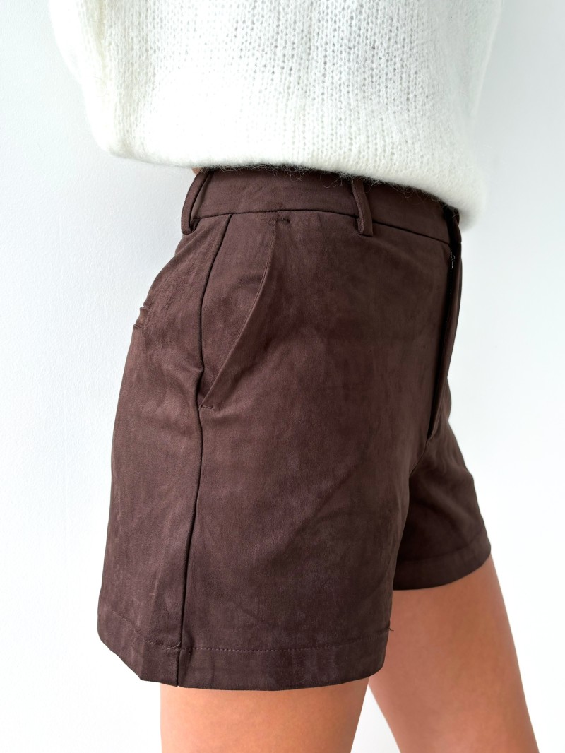 Short Dune en daim
