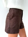 Short Dune en daim
