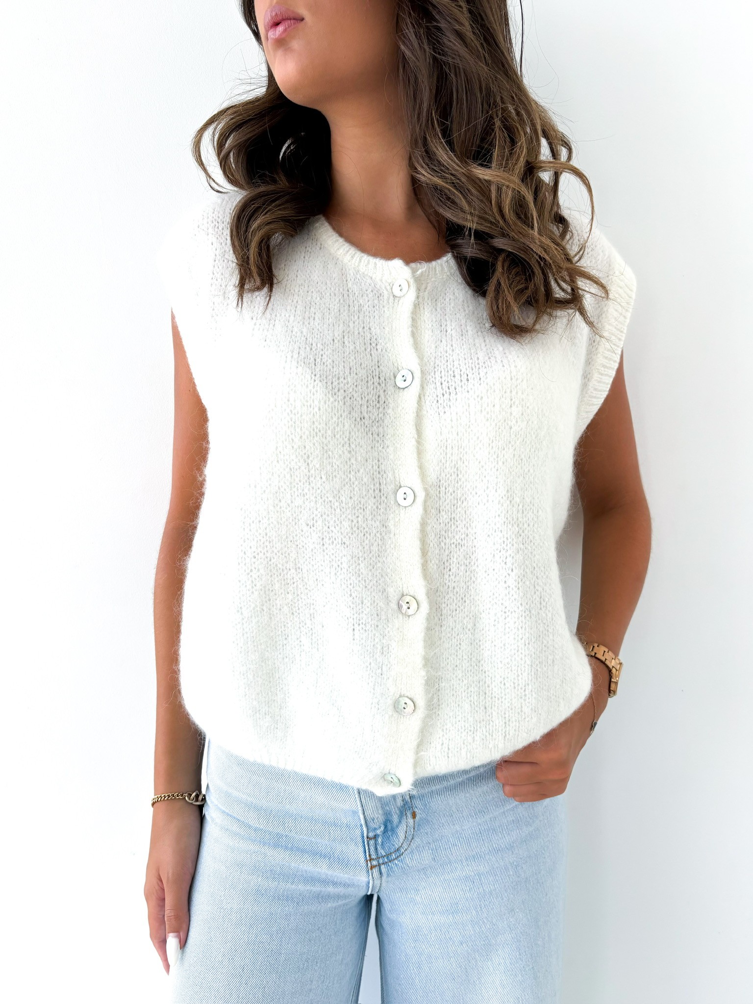 Pull Mia sans manche