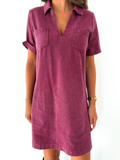 Robe jean Barbara (100%...