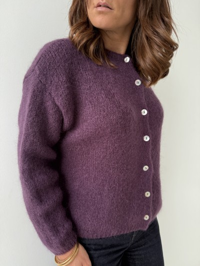 Gilet Eline - Pflaume
