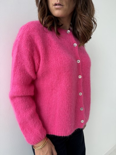 Gilet Eline - Rose Malabar