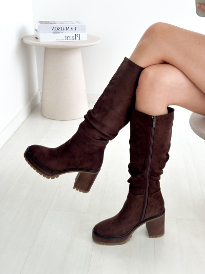 Bottes Tania - Brun