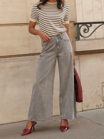 Junge Jeans (85% Coton) - Grau