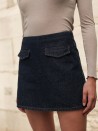 Rock / Shorts „Same“ aus Jeansstoff