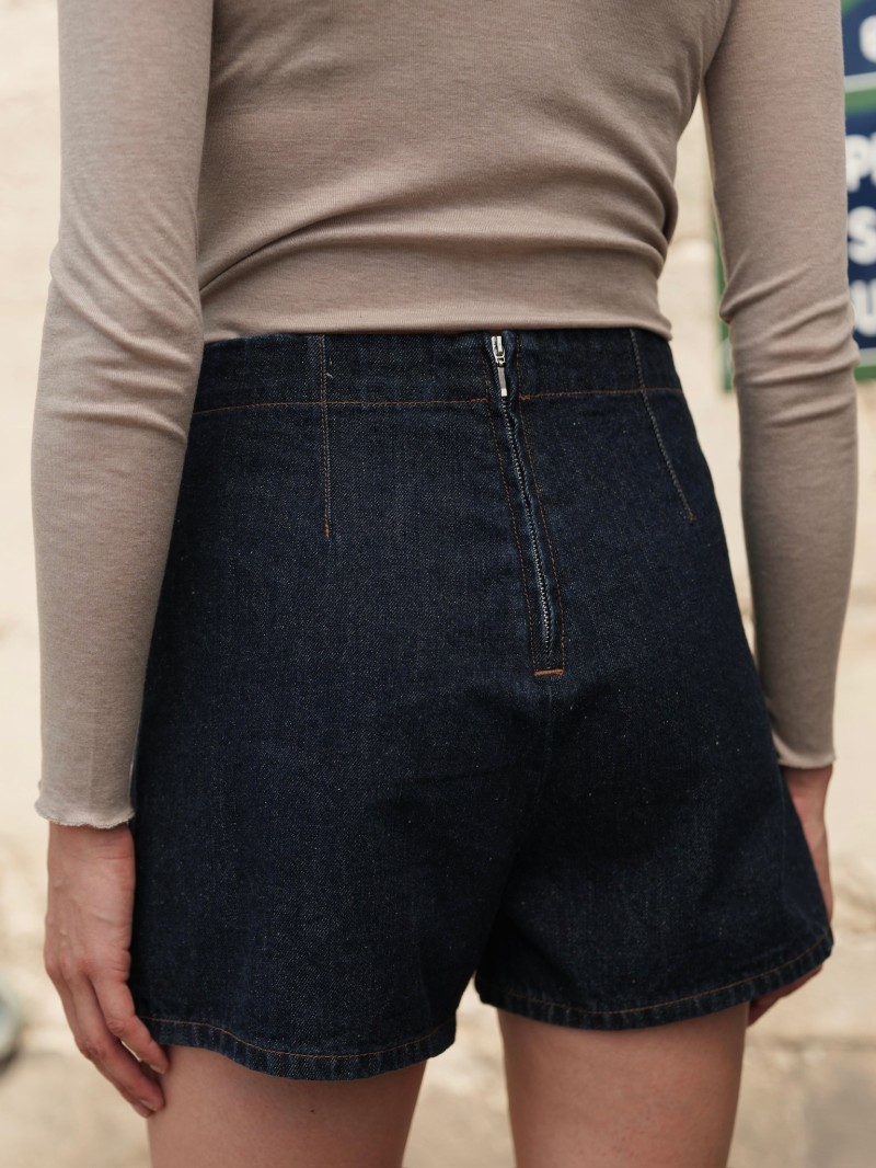 Rock / Shorts „Same“ aus Jeansstoff
