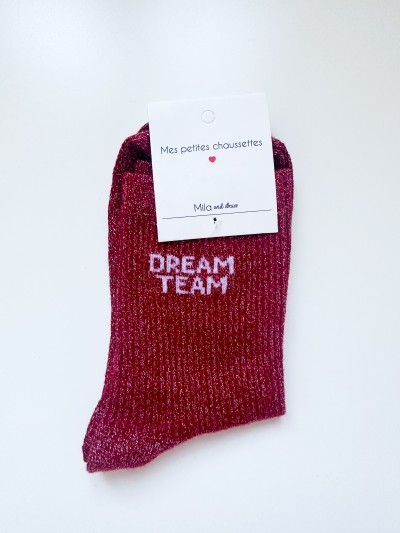 Chaussettes à paillettes...