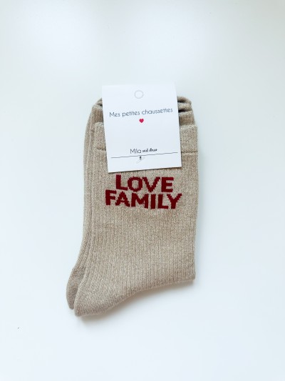 Chaussettes à paillettes...