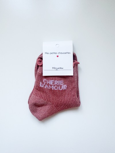 Chaussettes à paillettes...