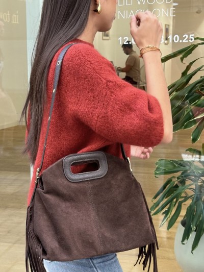 Elo-Tasche aus Wildleder...