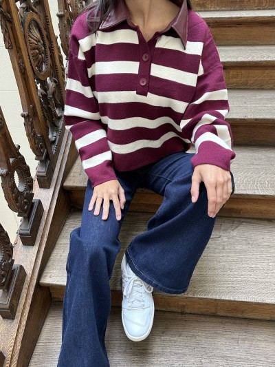 Pull Giulia - Bordeaux 