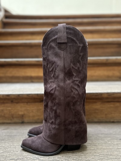 Botte Anais - Brun foncé