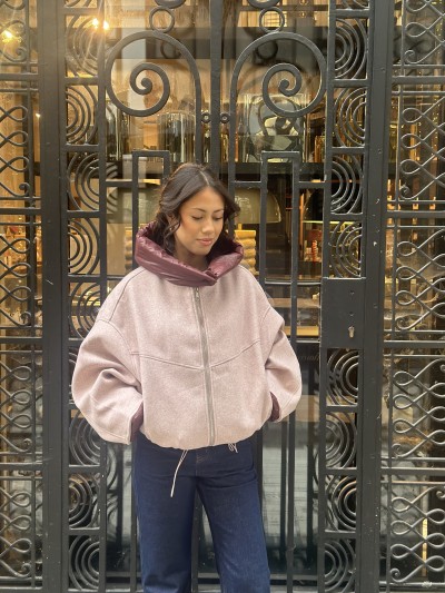 Veste Cosy - bordeaux 