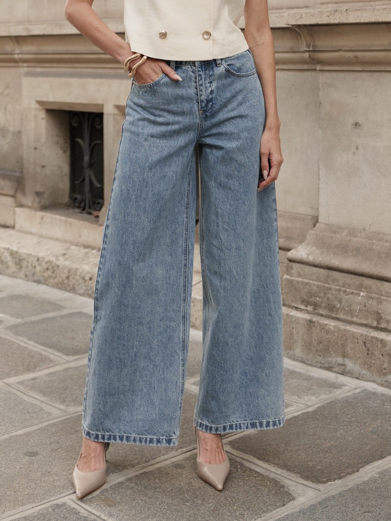 Jeans voor jongeren (85% katoen)