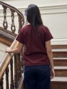 ONI-T-Shirt aus 100 % Baumwolle, einfarbig