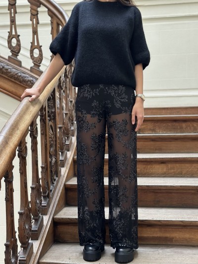 Pantalon transparence...