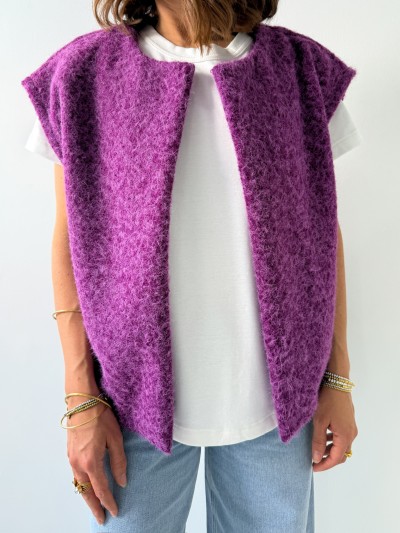 Gilet Mila - Magenta