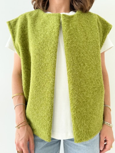 Gilet Mila - vert clair