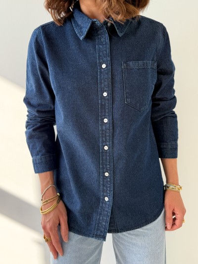 Chemise Calie en denim -...