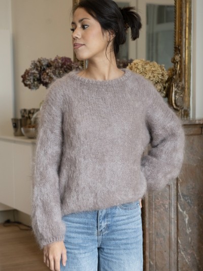 Pull Monique 80% Kid Mohair...