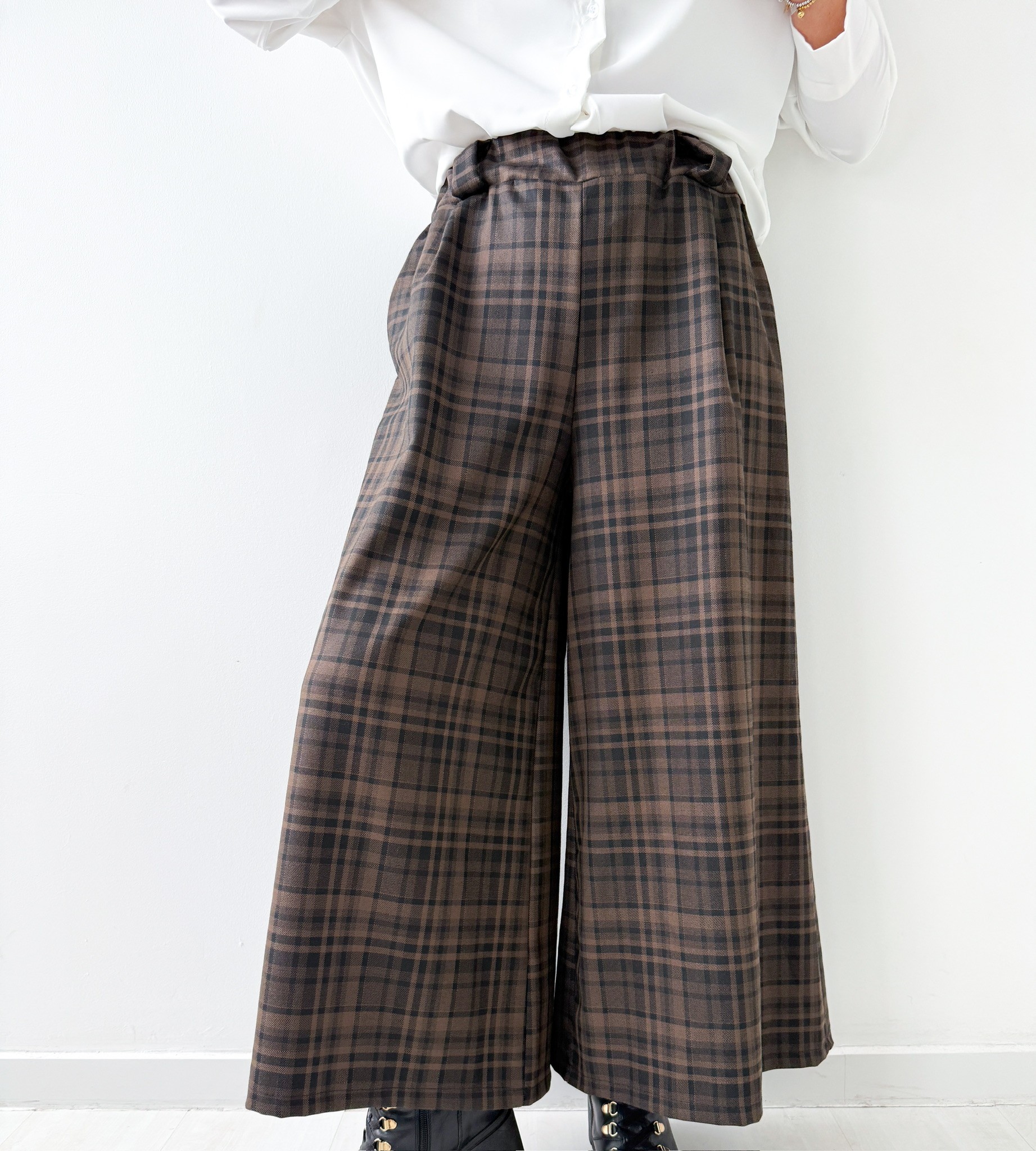 Pantalon carreaux Nora