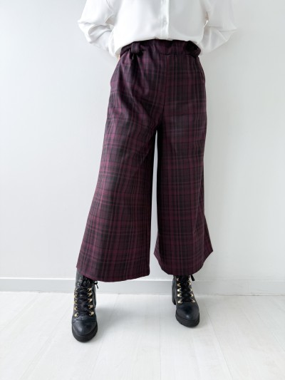 Pantalon carreaux Nora -...