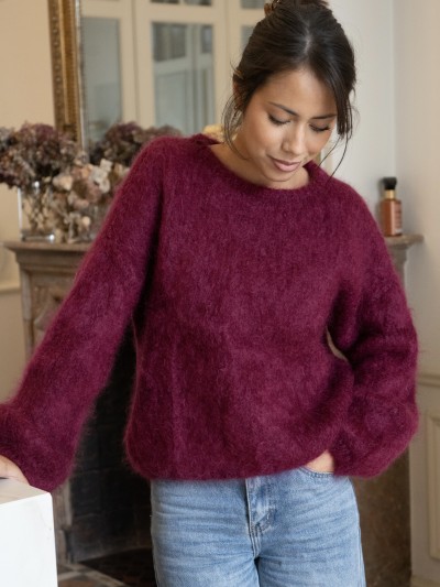 Pull Monique 80% Kid Mohair...