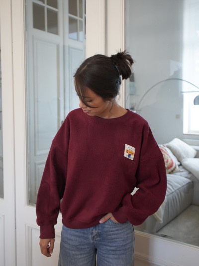 Pull - bordeaux 