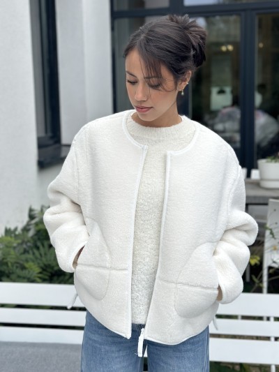 Veste - Wit