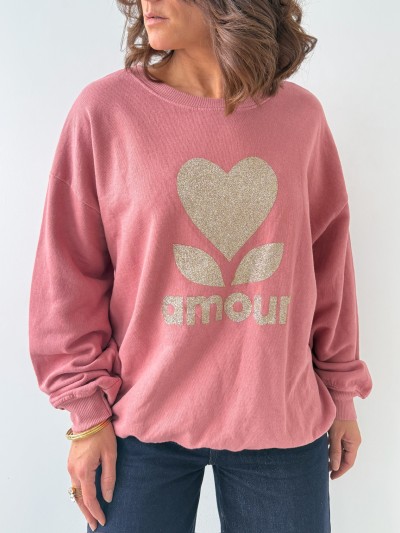 Sweat / Pull Amour 100%...