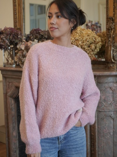 Trek Alice Col rond kid Mohair