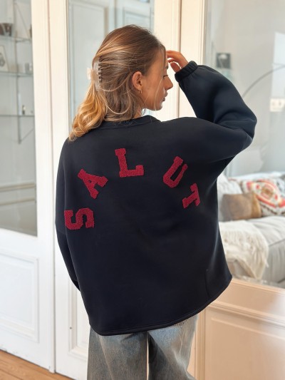 Sweat SALUT - Marineblau