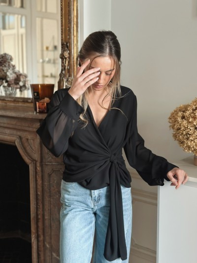 Blouse Sarah - Schwarz