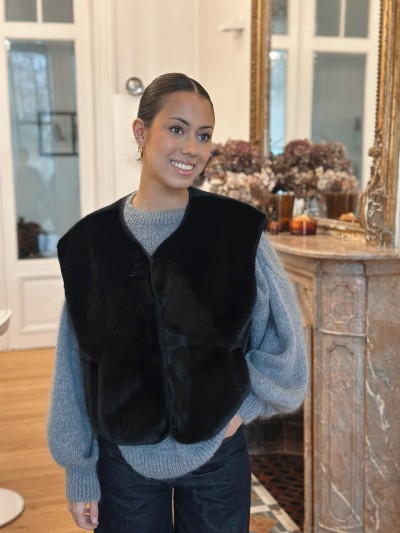 Gilet Minouche tout doux -...