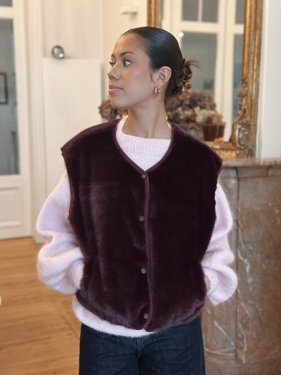Gilet Minouche tout doux -...