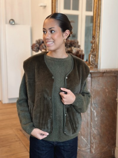 Gilet Minouche tout doux -...