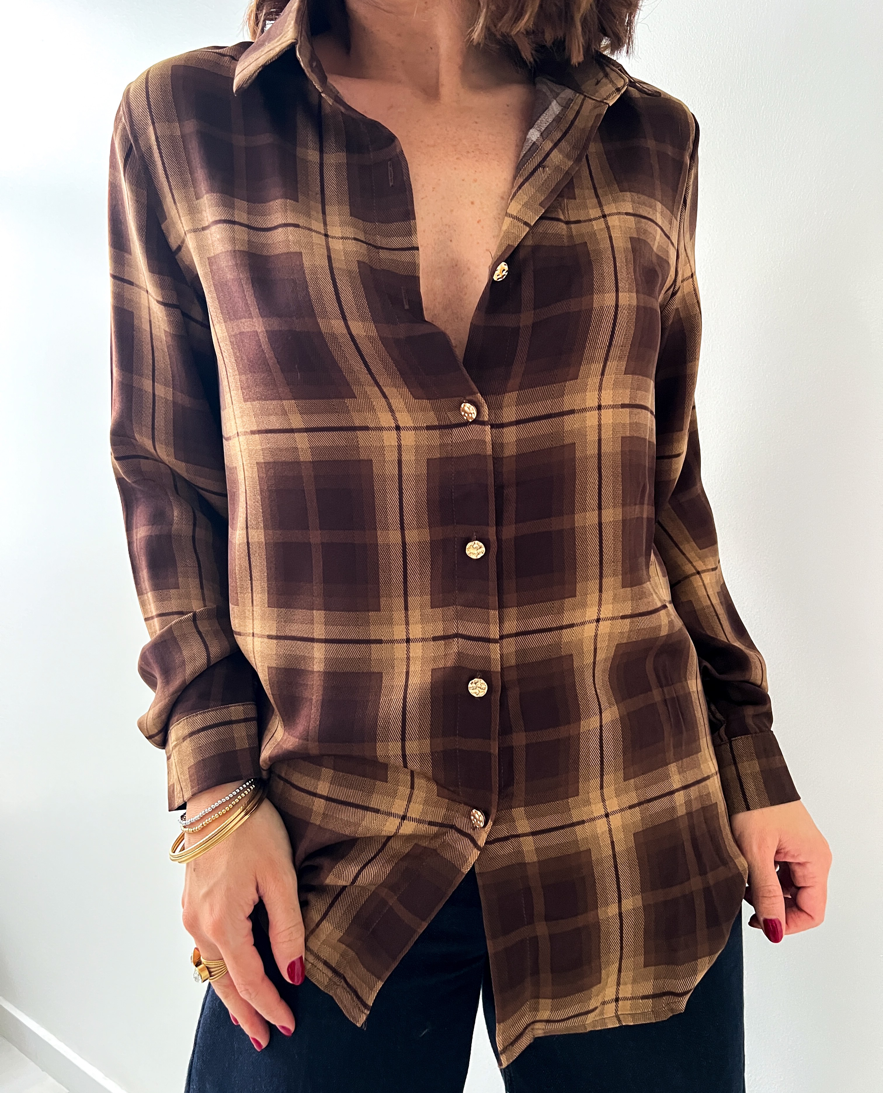 Chemise Karina à Carreaux