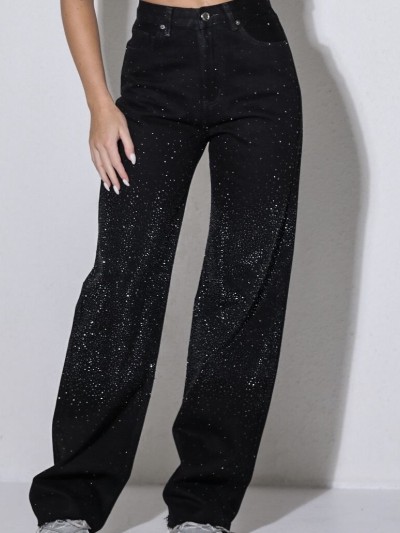 Julie jeans met strass 74