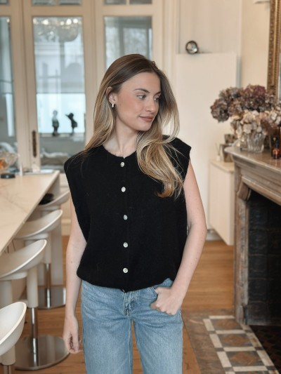 Gilet Lili vice versa - Noir