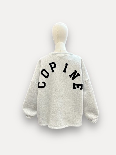 Sweat / Pull Gris Copine -...