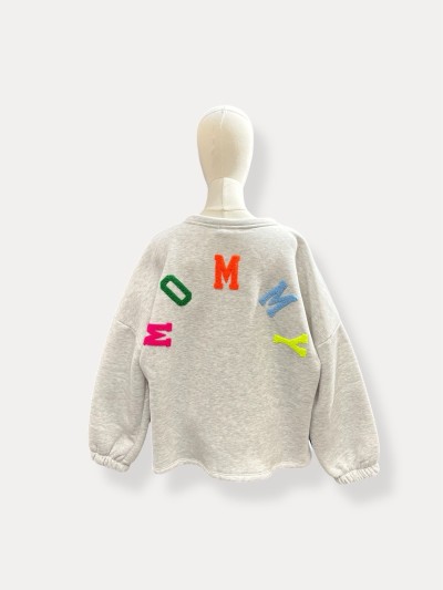 Schweiß / Pull gris Mommy -...