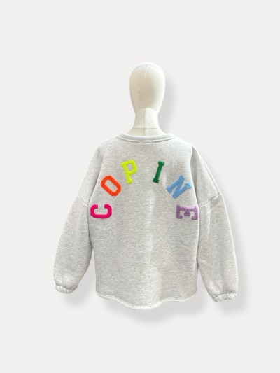 Sweat / Pull Gris Copine -...