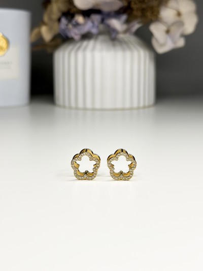 Boucles d'oreilles fleurs...