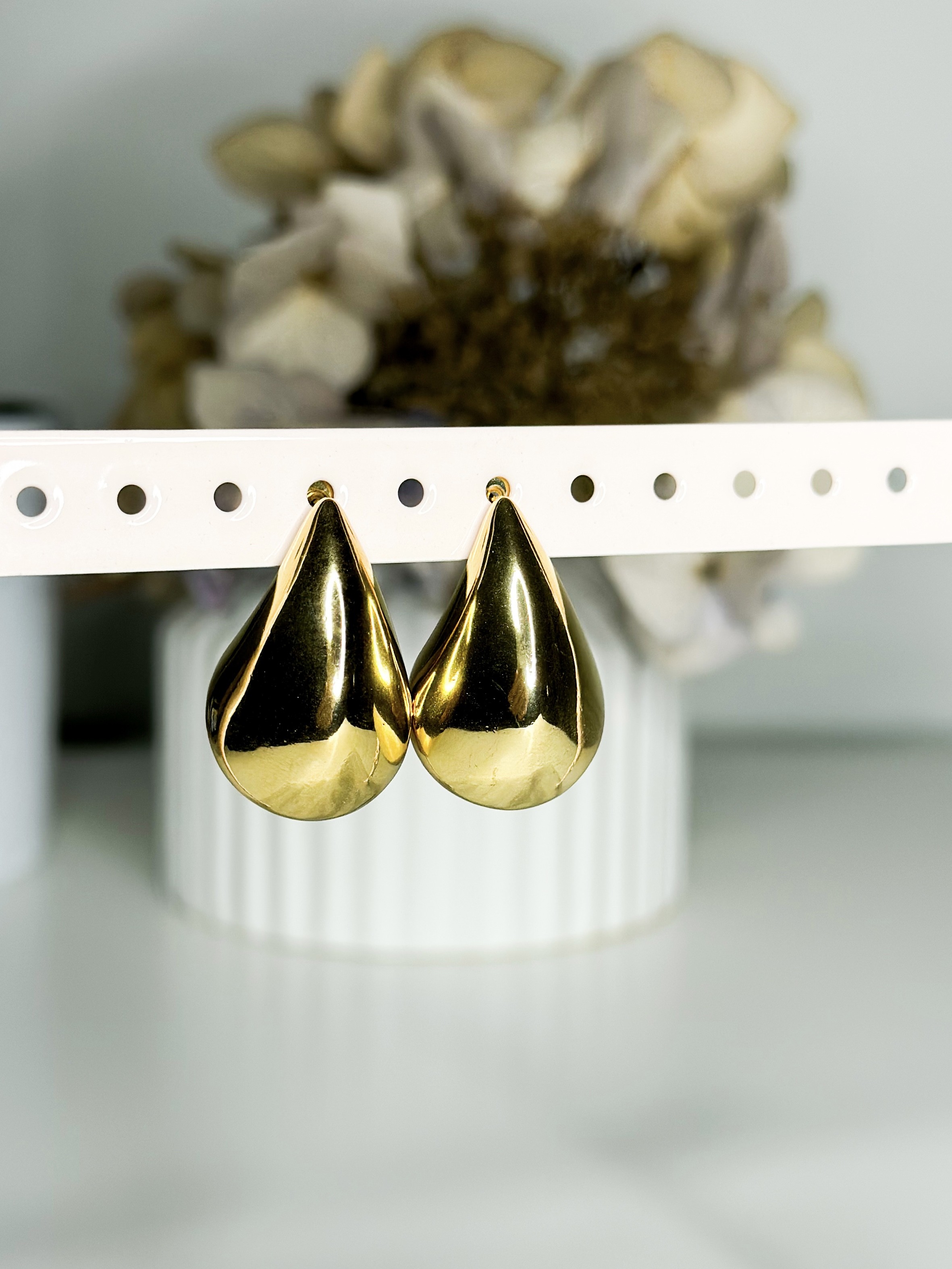 Boucles d'oreilles gouttes